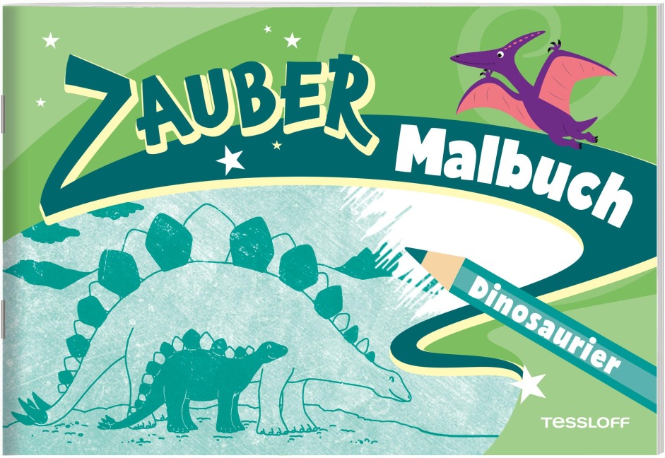 Zaubermalbuch. Dinosaurier - 
