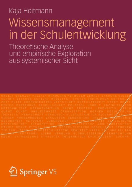 Wissensmanagement in der Schulentwicklung - Kaja Heitmann
