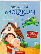 Cover-Bild zum Titel 'Die kleine Motzkuh (Pappbilderbuch)' von 'Annette Langen'