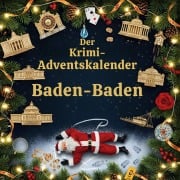 Cover-Bild zum Titel 'Der Krimi-Adventskalender Baden-Baden' von 'Lina Zimmermann'