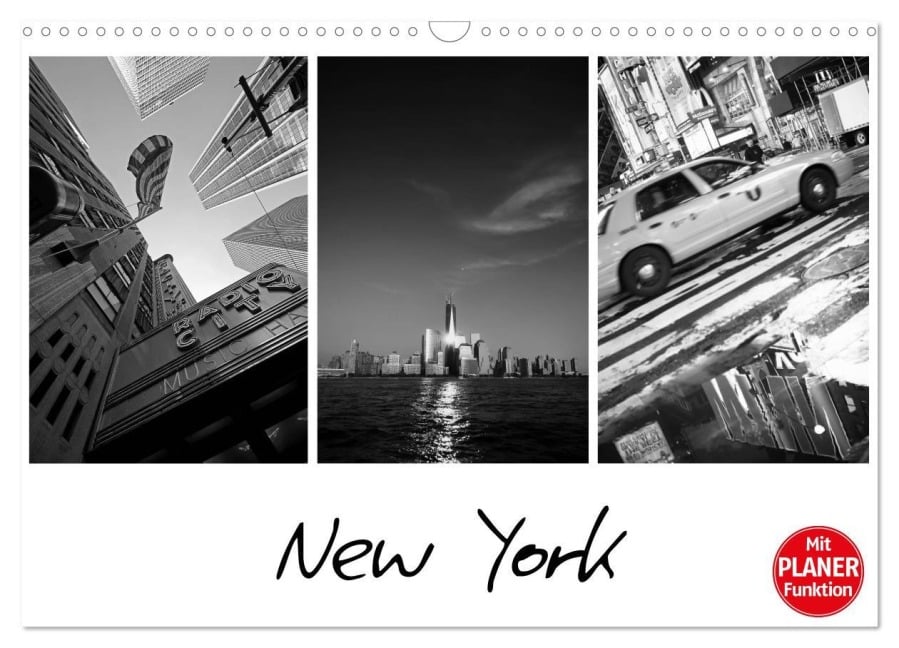 New York (Wandkalender 2026 DIN A3 quer), CALVENDO Monatskalender - Jeanette Dobrindt