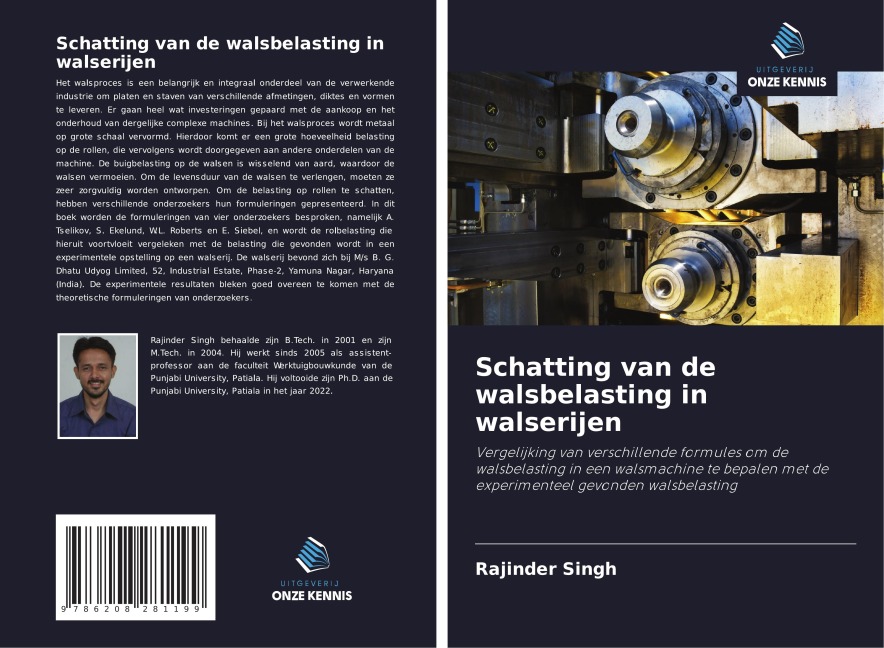Schatting van de walsbelasting in walserijen - Rajinder Singh