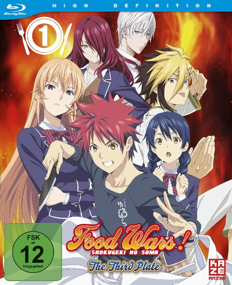 Food Wars! The Third Plate - Shogo Yasukawa, Shun Kawanabe, Shinichi Inotsume, Tatsuya Katou