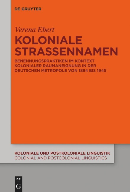 Koloniale Straßennamen - Verena Ebert