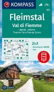 Cover-Bild zum Titel 'KOMPASS Wanderkarte 655 Fleimstal / Val di Fiemme, Lagorai, Latemar, Trudner Horn, Monte Corno 1:25.000' von ''