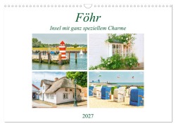 Cover-Bild zum Titel 'Föhr - Insel mit ganz speziellem Charme (Wandkalender 2027 DIN A3 quer), CALVENDO Monatskalender' von 'Nina Schwarze'