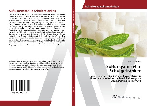 Süßungsmittel in Schulgetränken - Katharina Putzer