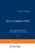 Cover-Bild zum Titel 'Das Verbrechen III' von 'Hans V. Hentig'