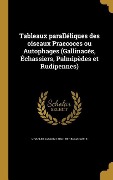 Cover-Bild zum Titel 'Tableaux paralléliques des oiseaux Praecoces ou Autophages (Gallinacés, Échassiers, Palmipèdes et Rudipennes)' von 'Charles Lucian Bonaparte'