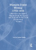 Cover-Bild zum Titel 'Womens Travel Writing 1750-185' von ''