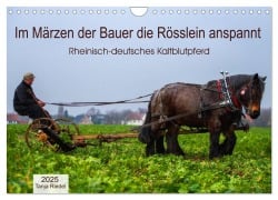 Im Märzen der Bauer die Rösslein anspannt (Wandkalender 2025 DIN A4 quer), CALVENDO Monatskalender - Tanja Riedel