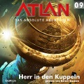 Cover-Bild zum Titel 'Atlan - Das absolute Abenteuer 09: Herr in den Kuppeln' von 'Hans Kneifel, Kurt Mahr'