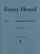 Cover-Bild zum Titel 'Hensel, Fanny - Ausgewählte Klavierwerke' von 'Fanny Hensel'