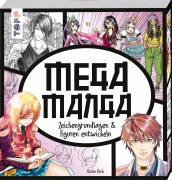 Cover-Bild zum Titel 'Mega Manga' von 'Gecko Keck'