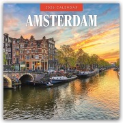 Cover-Bild zum Titel 'Amsterdam 2026 - 16-Monatskalender' von 'Robin Red'