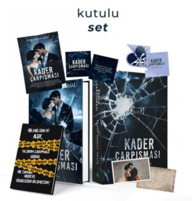 Kader Carpismasi Seti Ciltli Hediyeli Kutu - Fatih Murat Arsal