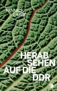 Cover-Bild zum Titel 'Herabsehen auf die DDR' von 'Yannick Labbé'