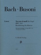 Cover-Bild zum Titel 'Busoni, Ferruccio - Toccata d-moll für Orgel BWV 565 (Johann Sebastian Bach)' von 'Ferruccio Busoni'