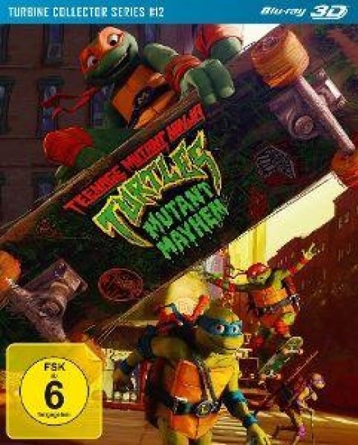 Teenage Mutant Ninja Turtles: Mutant Mayhem 3D - Turbine Collector Series #12 (Blu-ray 3D) - 