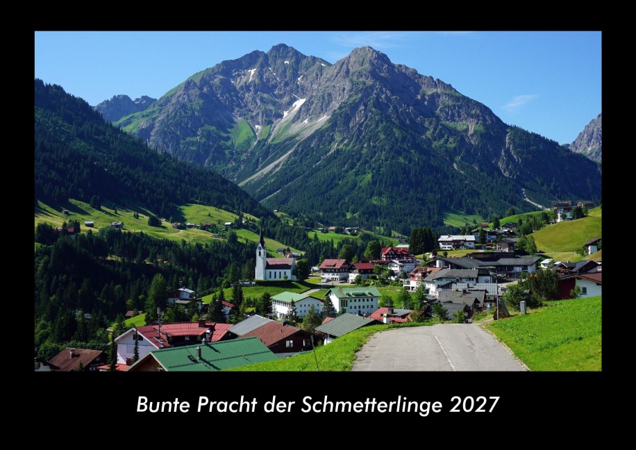 Bunte Pracht der Schmetterlinge 2027 Fotokalender DIN A3 - Tobias Becker