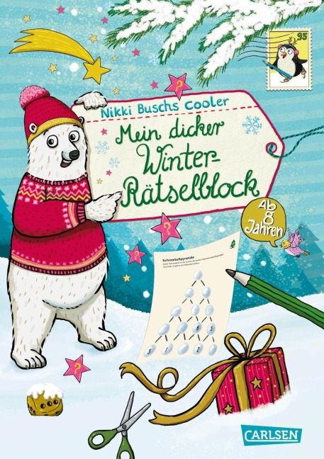 Mein dicker Winter-Rätselblock - Nikki Busch
