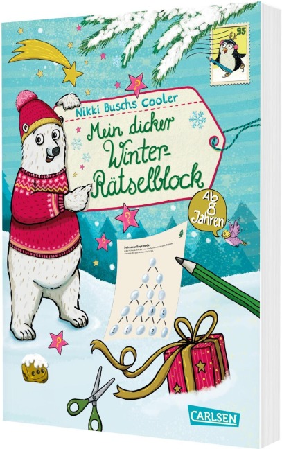 Mein dicker Winter-Rätselblock - Nikki Busch