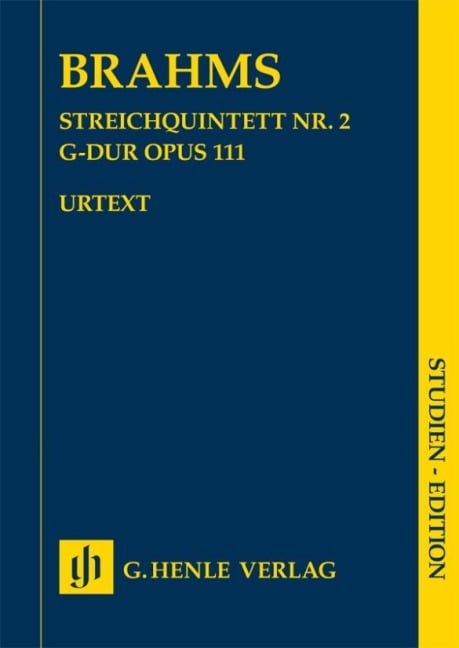 Johannes Brahms - Streichquintett Nr. 2 G-dur op. 111 - Johannes Brahms