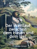 Cover-Bild zum Titel 'Der Wettlauf zwischen dem Hasen und dem Igel' von 'Brüder Grimm'