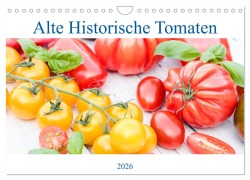 Cover-Bild zum Titel 'Alte Historische Tomaten (Wandkalender 2026 DIN A4 quer), CALVENDO Monatskalender' von 'EFLStudioArt EFLStudioArt'