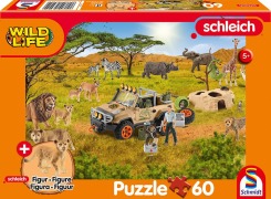 Cover-Bild zum Titel 'Wild Life, In der Sarvanne, 60 Teile, mit Add-on (eine Original Figur Löwenjunge)' von ''