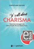 Cover-Bild zum Titel 'It's all about CHARISMA' von 'Christiane Deters'