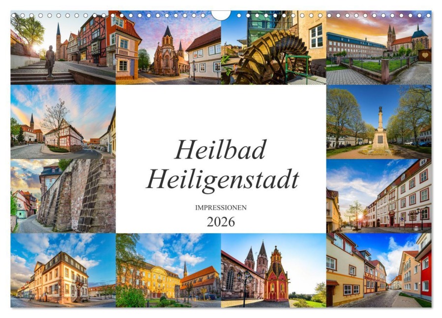 Heilbad Heiligenstadt Impressionen (Wandkalender 2026 DIN A3 quer), CALVENDO Monatskalender - Dirk Meutzner