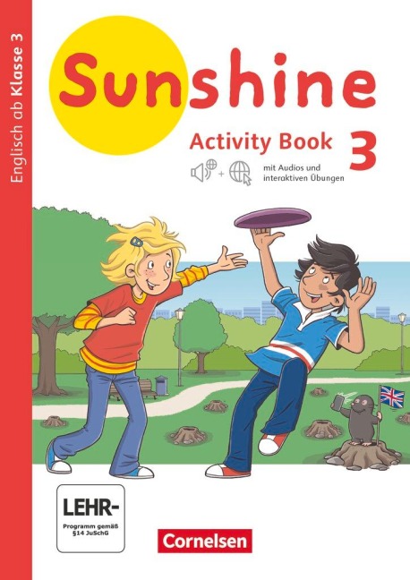Sunshine 3. Schuljahr. Baden-Württemberg, Hessen, Niedersachsen - Activity Book mit interaktiven Übungen online - 