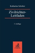 Cover-Bild zum Titel 'Zivilrichter-Leitfaden' von 'Katharina Schober'