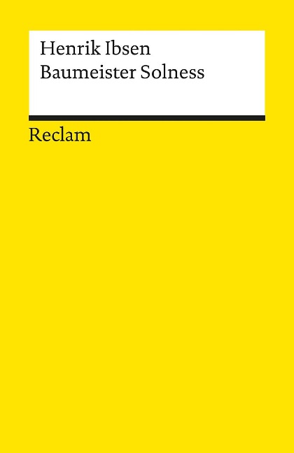 Baumeister Solness - Henrik Ibsen