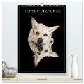 Tierschutzhunde (hochwertiger Premium Wandkalender 2024 DIN A2 hoch), Kunstdruck in Hochglanz - Bianca Clemens