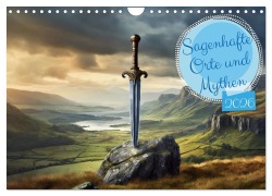 Cover-Bild zum Titel 'Sagenhafte Orte und Mythen (Wandkalender 2026 DIN A4 quer), CALVENDO Monatskalender' von 'Sell Pixs:Sell'