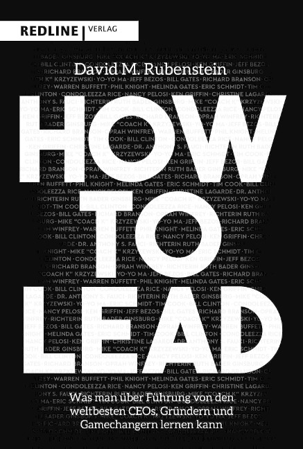 How to lead - David Rubenstein