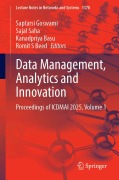 Cover-Bild zum Titel 'Data Management, Analytics and Innovation' von ''