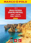 MARCO POLO Reiseatlas Spanien, Portugal 1:300.000 - 