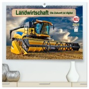Cover-Bild zum Titel 'Landwirtschaft - die Zukunft ist digital (hochwertiger Premium Wandkalender 2026 DIN A2 quer), Kunstdruck in Hochglanz' von 'Peter Roder'