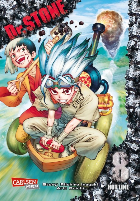 Dr. Stone 8 - Boichi, Riichiro Inagaki