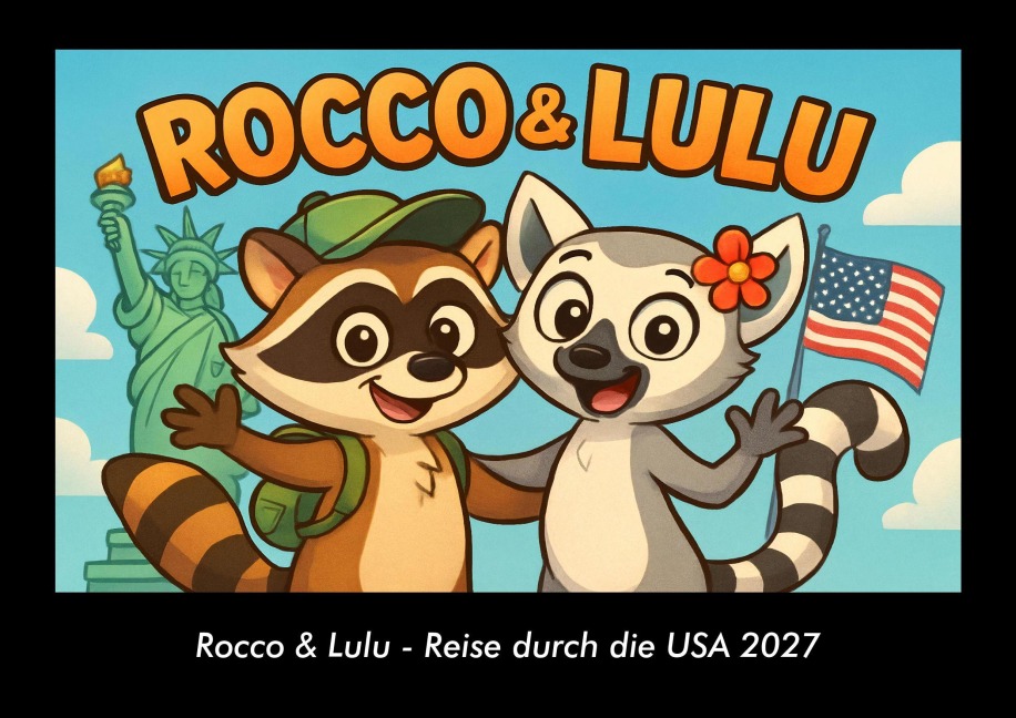 Rocco & Lulu - Reise durch die USA 2027 Fotokalender DIN A3 - Tobias Schmitt, Kevin Heber