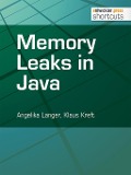 Cover-Bild zum Titel 'Memory Leaks in Java' von 'Angelika Langer, Klaus Kreft'