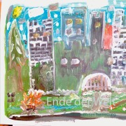 Cover-Bild zum Titel 'Ende der Welt' von 'Bernd Schubert'