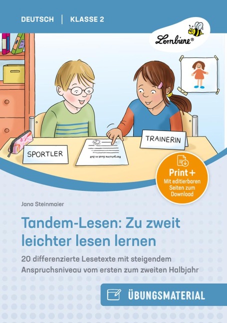 Tandem-Lesen: Zu zweit leichter lesen lernen - Jana Steinmaier