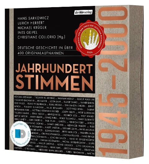 Jahrhundertstimmen 1945-2000 - Deutsche Geschichte in über 400 Originalaufnahmen - 