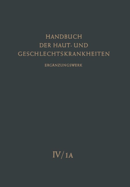 Infektionskrankheiten der Haut I - 