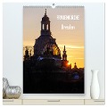 Frauenkirche Dresden (hochwertiger Premium Wandkalender 2025 DIN A2 hoch), Kunstdruck in Hochglanz - Anette/Thomas Jäger