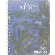 Claude Monet 2026 - Diary - Buchkalender - Taschenkalender - Kunstkalender - 16,5x21,6 - 